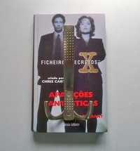 Cabide de Parede feito com livro dos X-Files