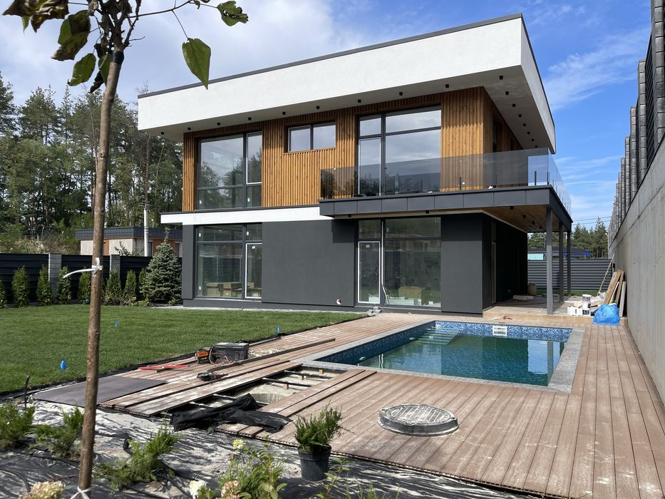 Будинок з меблями і Басейн |200м2|7 соток| Км Нова Ходосівка біля лісу