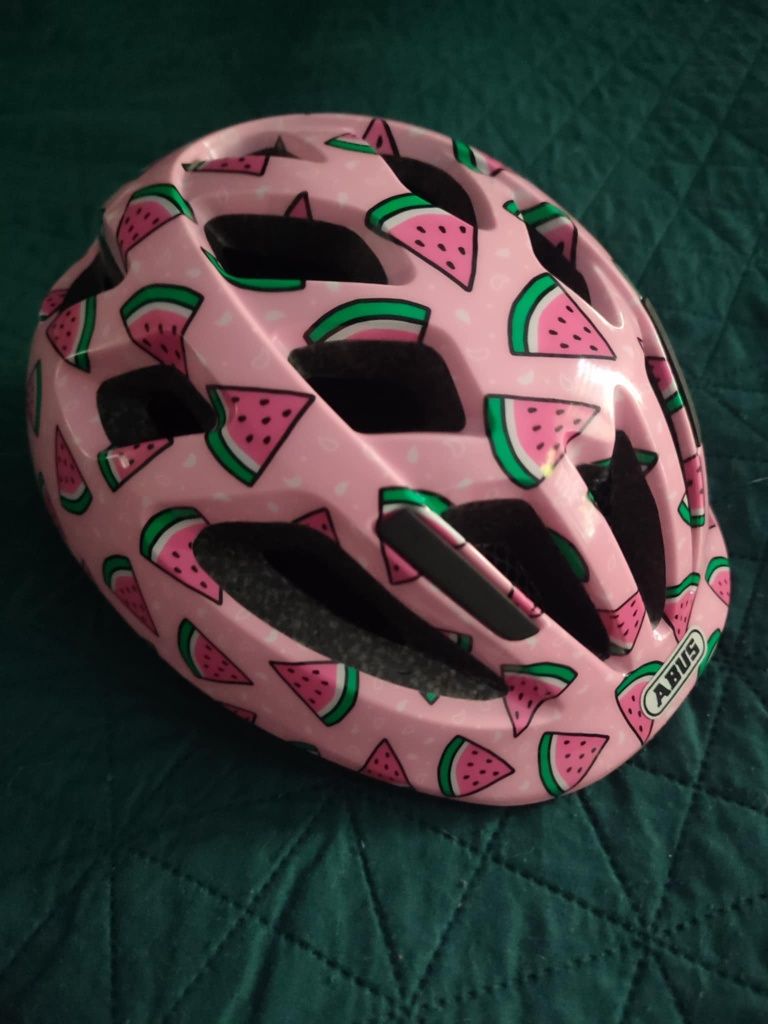 Kask rowerowy na hulajnoge Abus Smooty 2.0 Arbuz 45-50cm