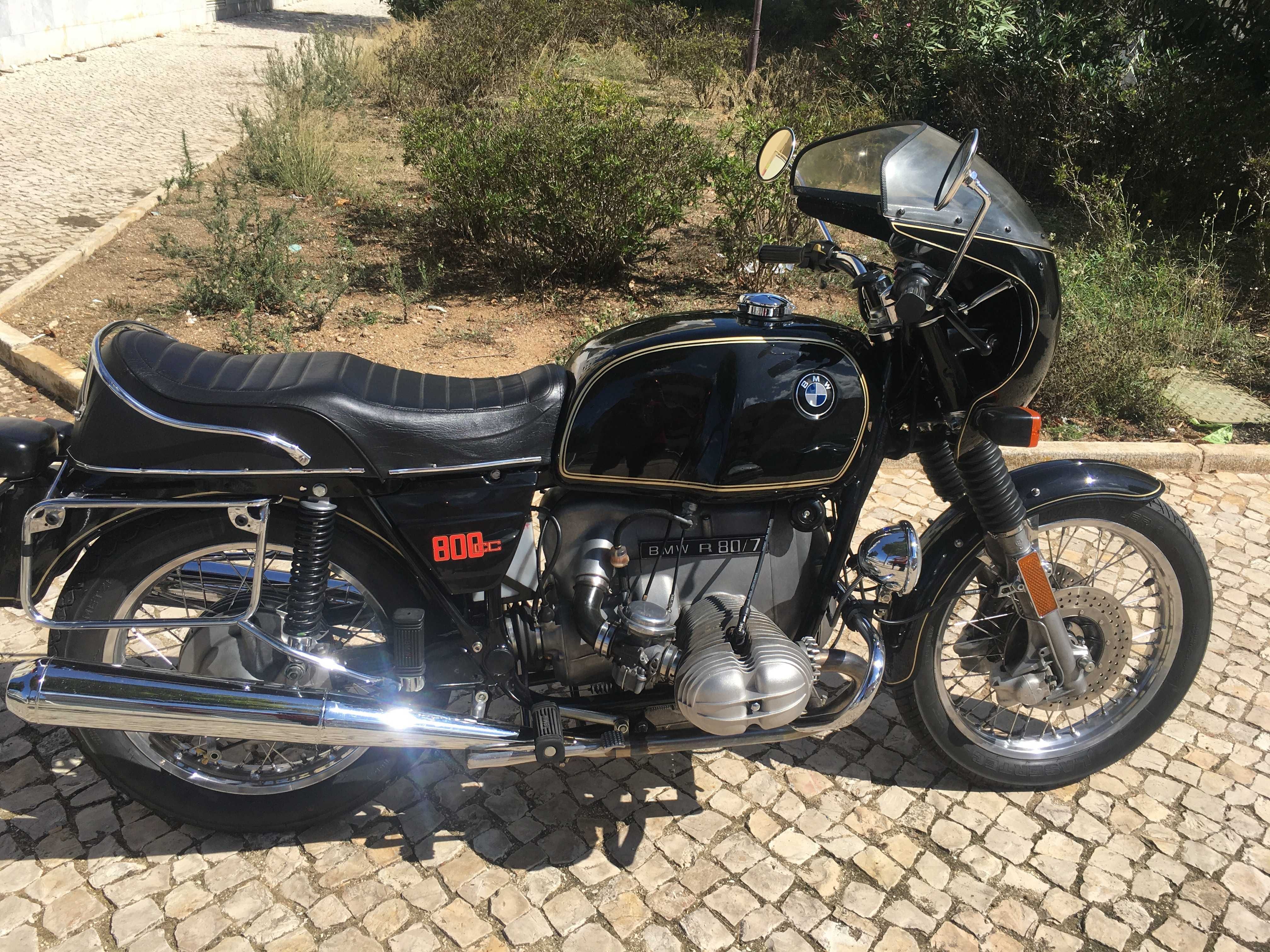 BMW r 80/7 restaurada como deve ser