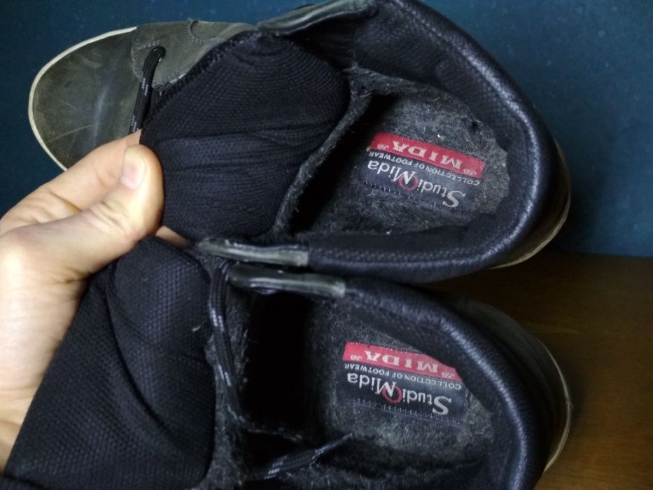 Ботинки осенне-зимние мужские, "Mida", 43 размер