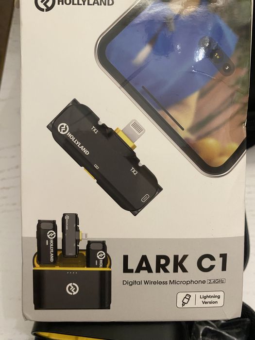 Безпровідна мікрофонна система Hollyland LARK  C1  DUO(HL-LARK C 1 DUO
