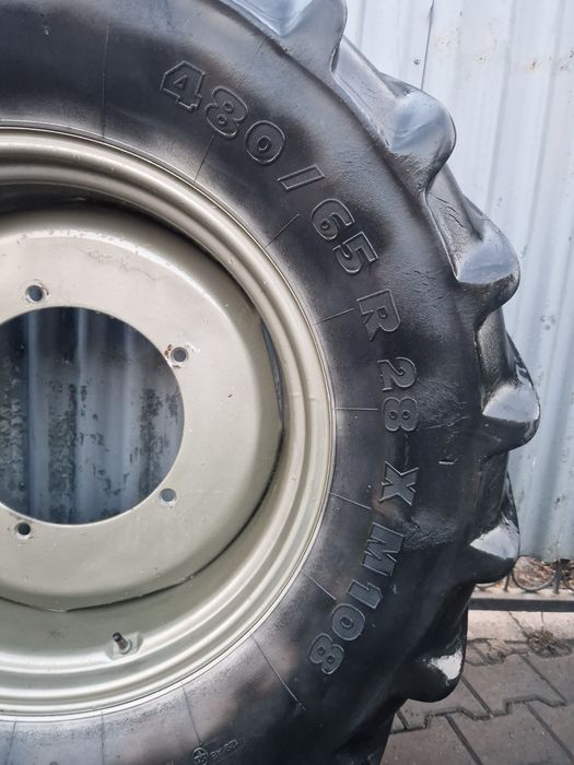 Koła 28 cali Massey Ferguson 5 otworów felgi stalowe opony