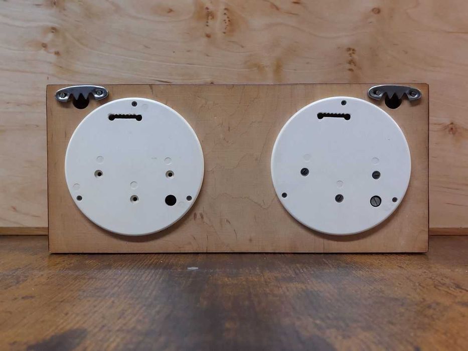 Stacja pogodowa PRL DDR NRD barometr higrometr termometr