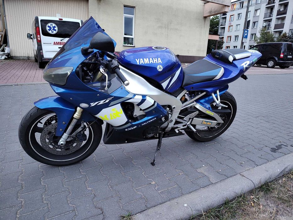 Yamaha R1 1000cm3 RN01 1999r Wydech Yoshimura, Zarejestrowana Tanio