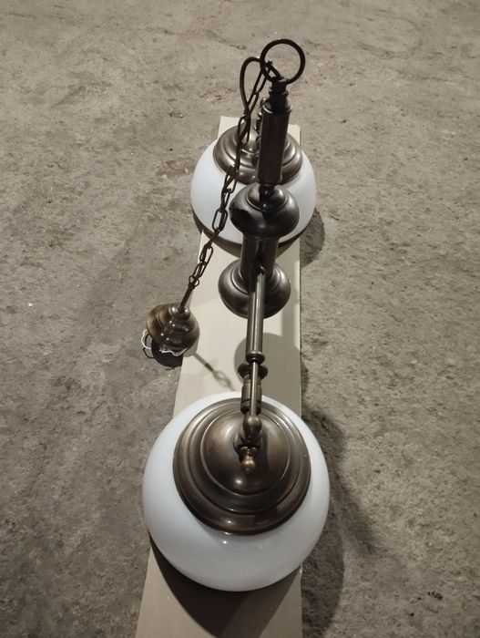 Lampa dwupunktowa Americano Coop 1850 nad stół regulowana szerokość