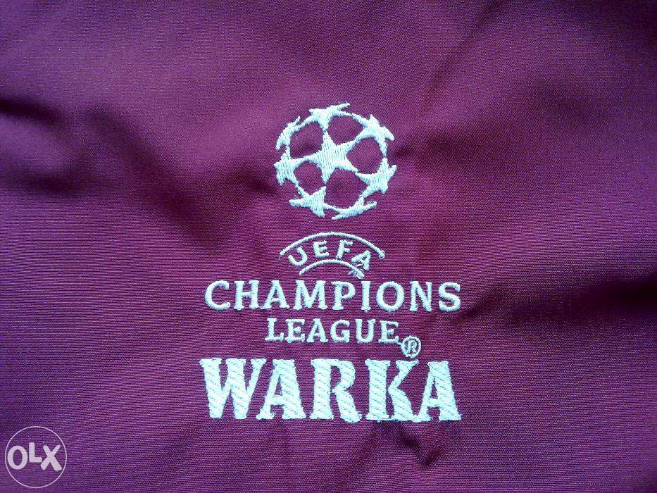 Kurtka Piwo WARKA UEFA Champions League L NOWA z kapturem