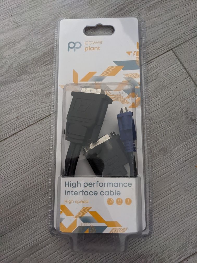 Перехідник  Power piant dvi-i dvi-d+vga 30 см ca 912551