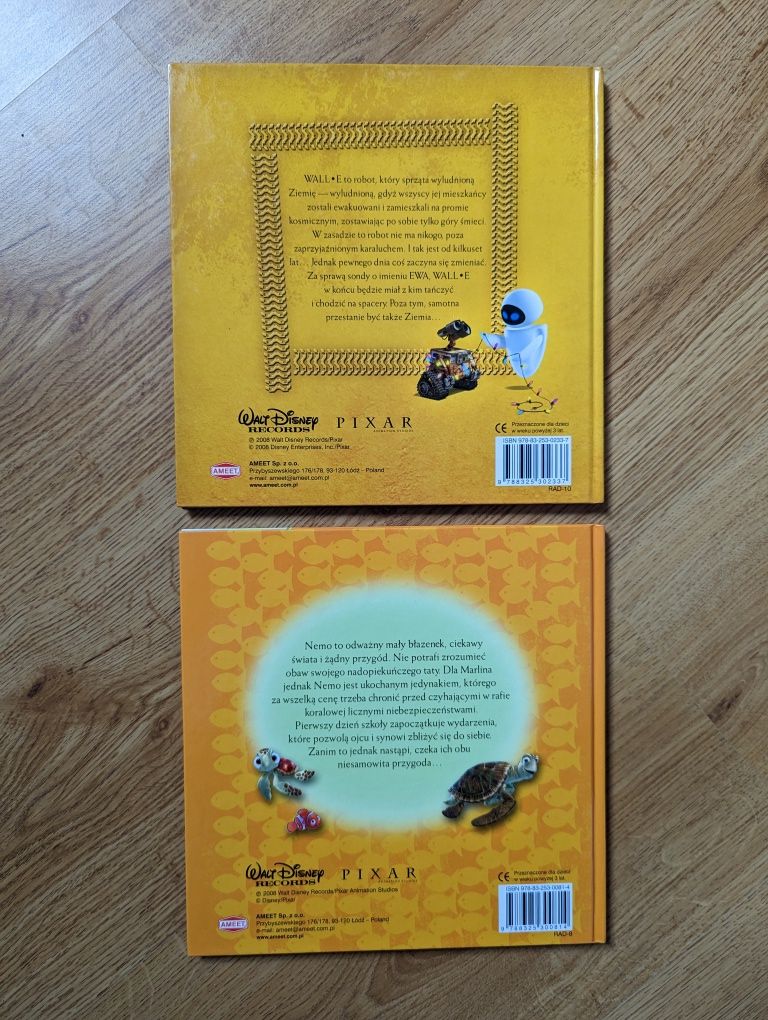 2 książeczki Disney dla dzieci