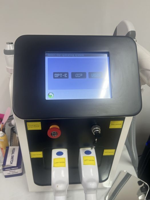 Aparat kosmetologiczny ND:YAG + IPL/OPT + RF