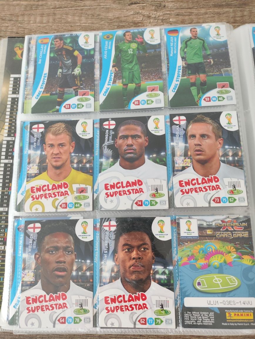 Karty piłkarskie FIFA World Cup Brasil 2014