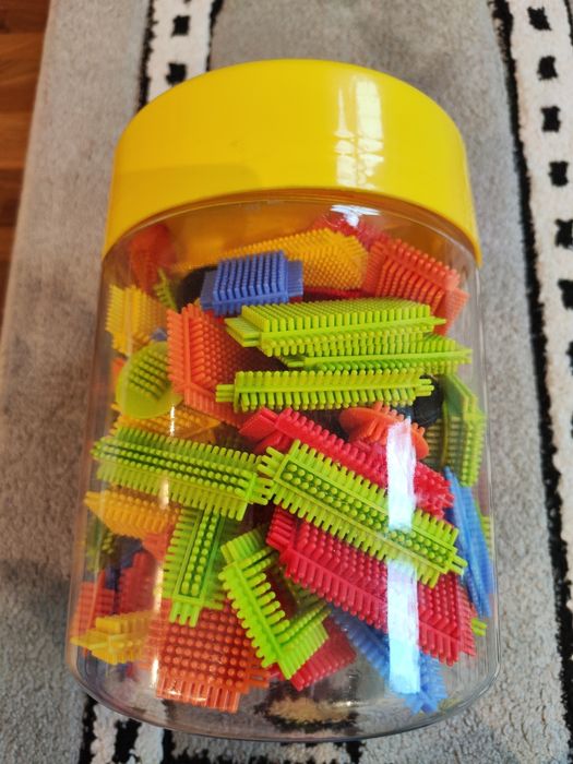 Klocki wafle edukacyjne jeżyki