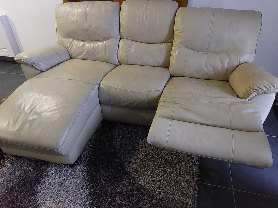 Sofá 3 lugares com chaise longue