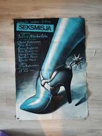 Orginalny plakat Seksmisja z 1983 r Wałkuski