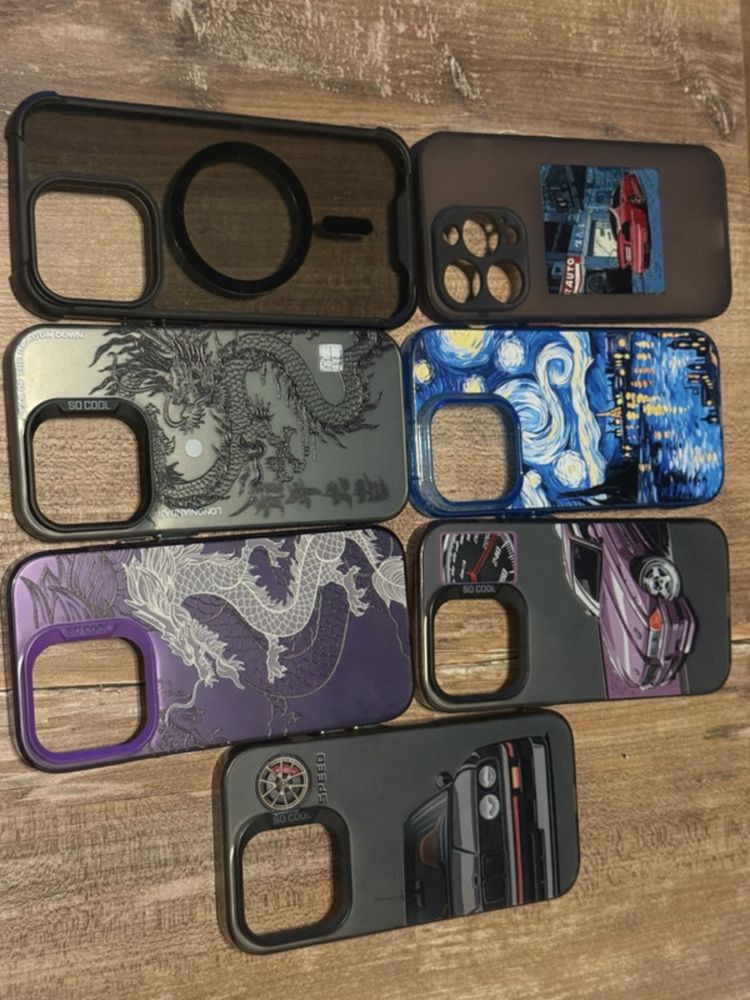 Zestaw 16 etui Iphone 14 Pro + gratis