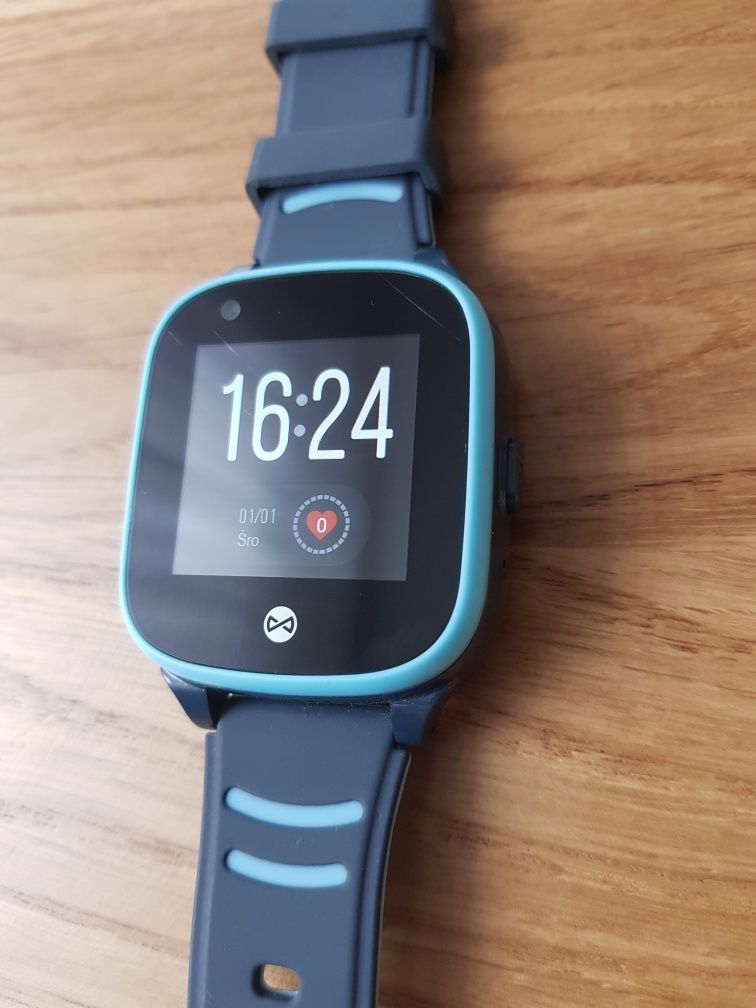 Smartwatch Forever Look Me KW-500 - LTE - niebieski.