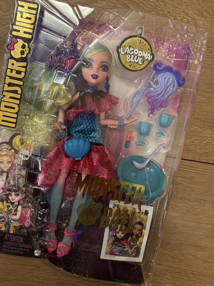 Лялька  Monster High Doll Lagoona Blue Лагуна Блу Бал Монстрів