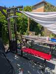 Wyciąg Wolnostojący góra dół 200cm 105kg GYM 80 HES