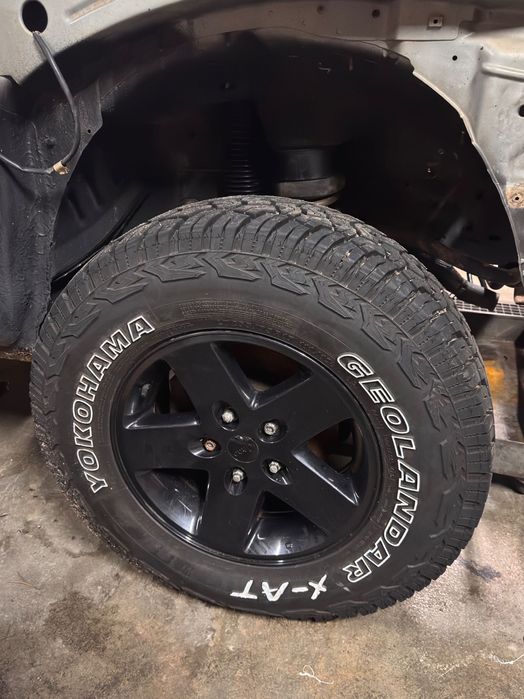 Jantes 17 wrangler com pneus