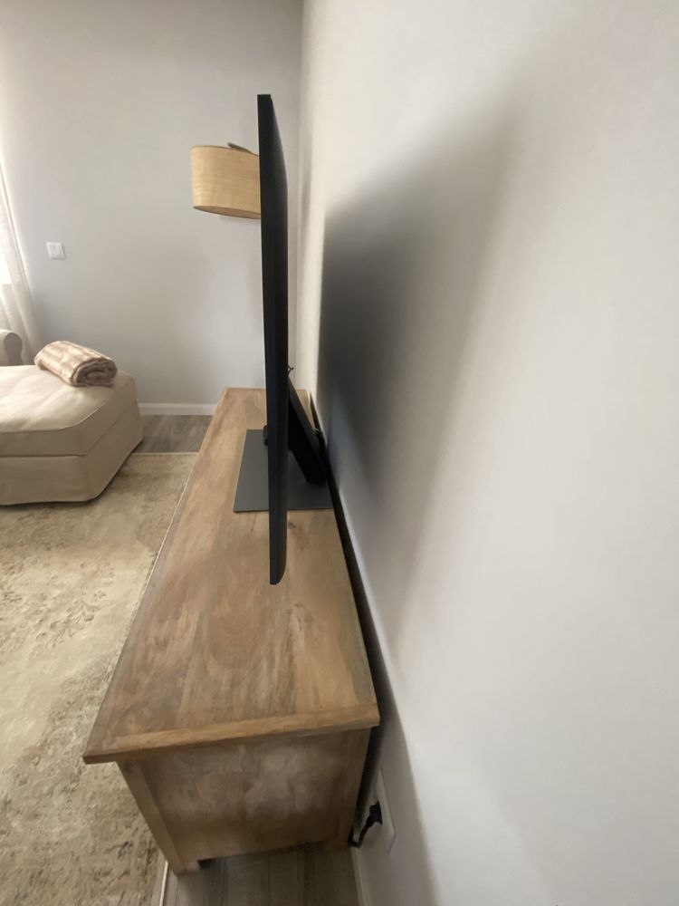 Conjunto de mobilia sala madeira maciça