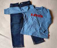 Zestaw dla chłopca Levi's - spodnie i bluzka, r 86