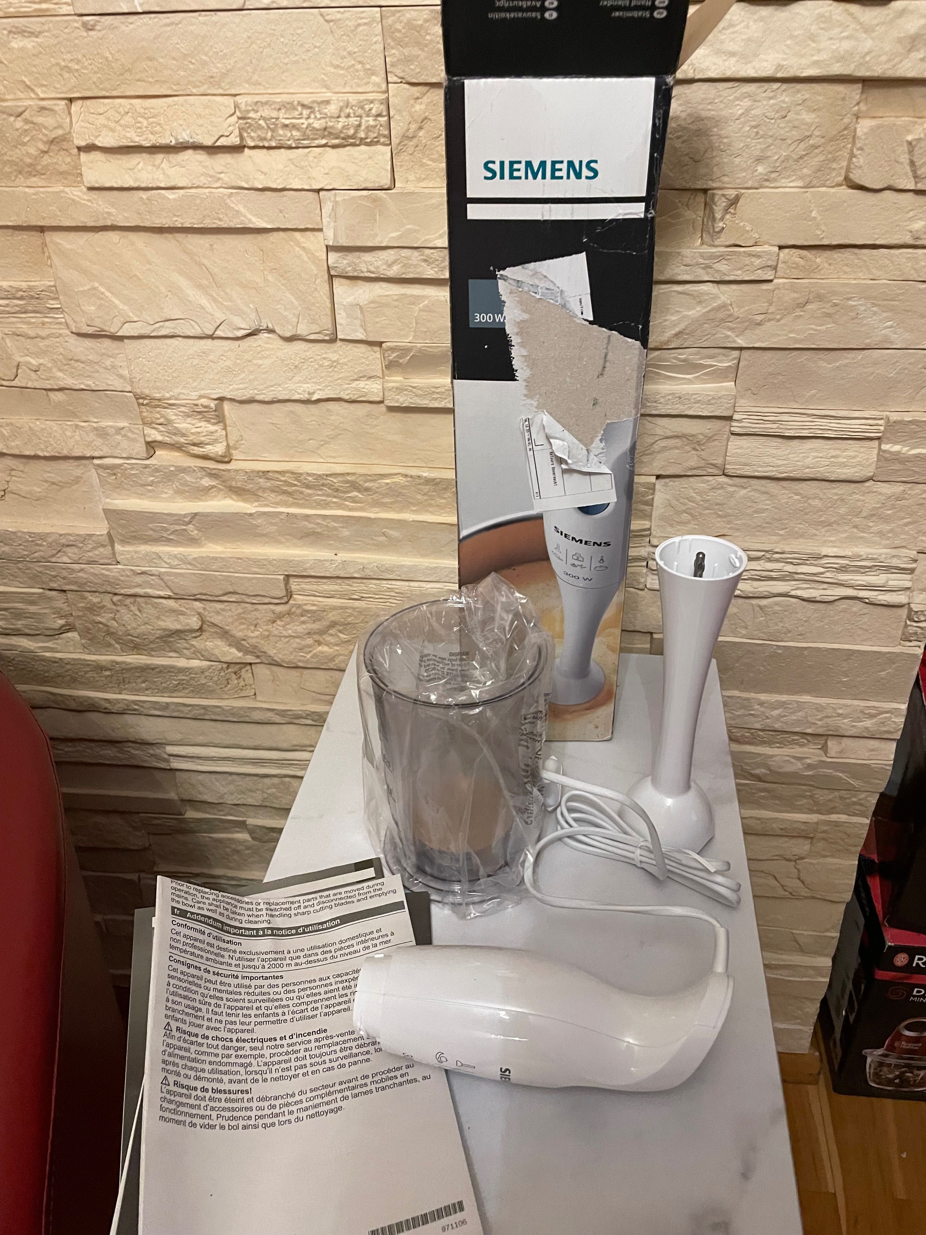 Blender kielichowy Siemens MQ5B150N 300 W biały