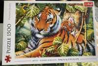 Puzzle trefl 1500 - dwa tygrysy