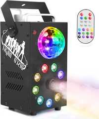 Wytwornica mgły, 700 W LED Light Disco Ball Fog