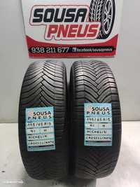 2 pneus semi novos 195-65r15 michelin - oferta dos portes 80 euros