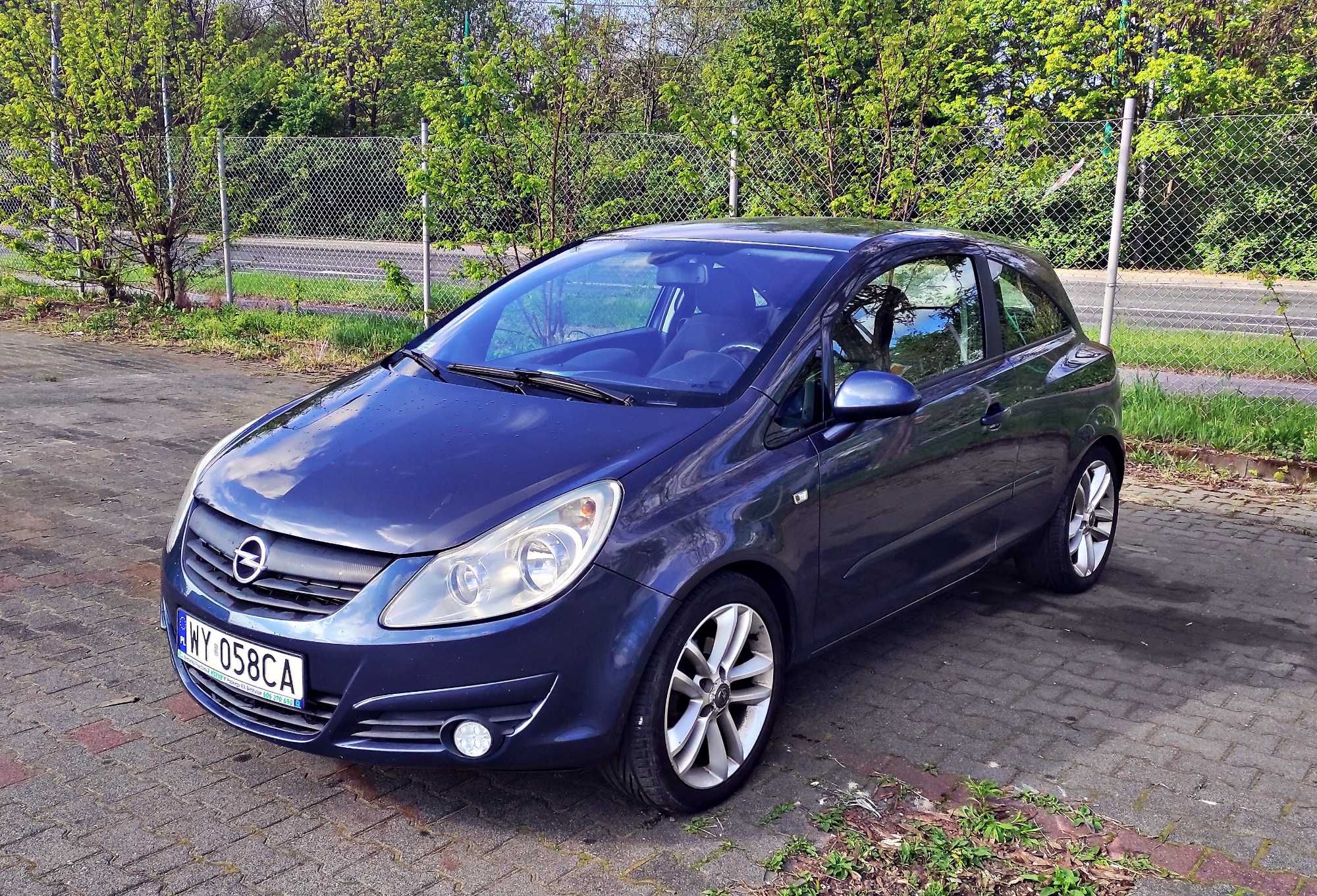 Opel Corsa D, 1.7 125 KM Diesel, 2007r. Zadbany, sportowe zawieszenie