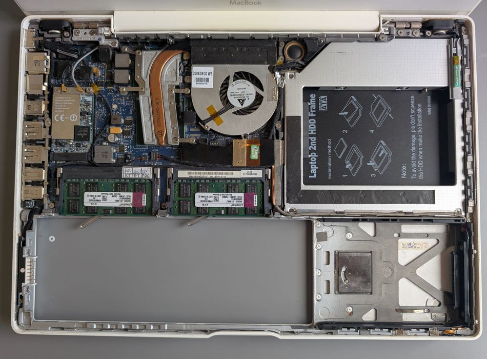 Portátil Apple Macbook Core 2 Duo 13''