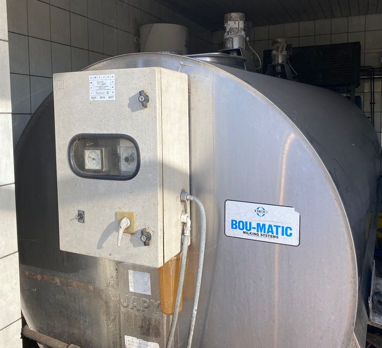 Zbiornik na mleko 4100l