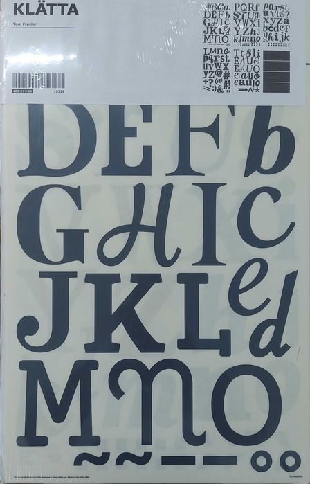 Autocolantes Decorativos Letras