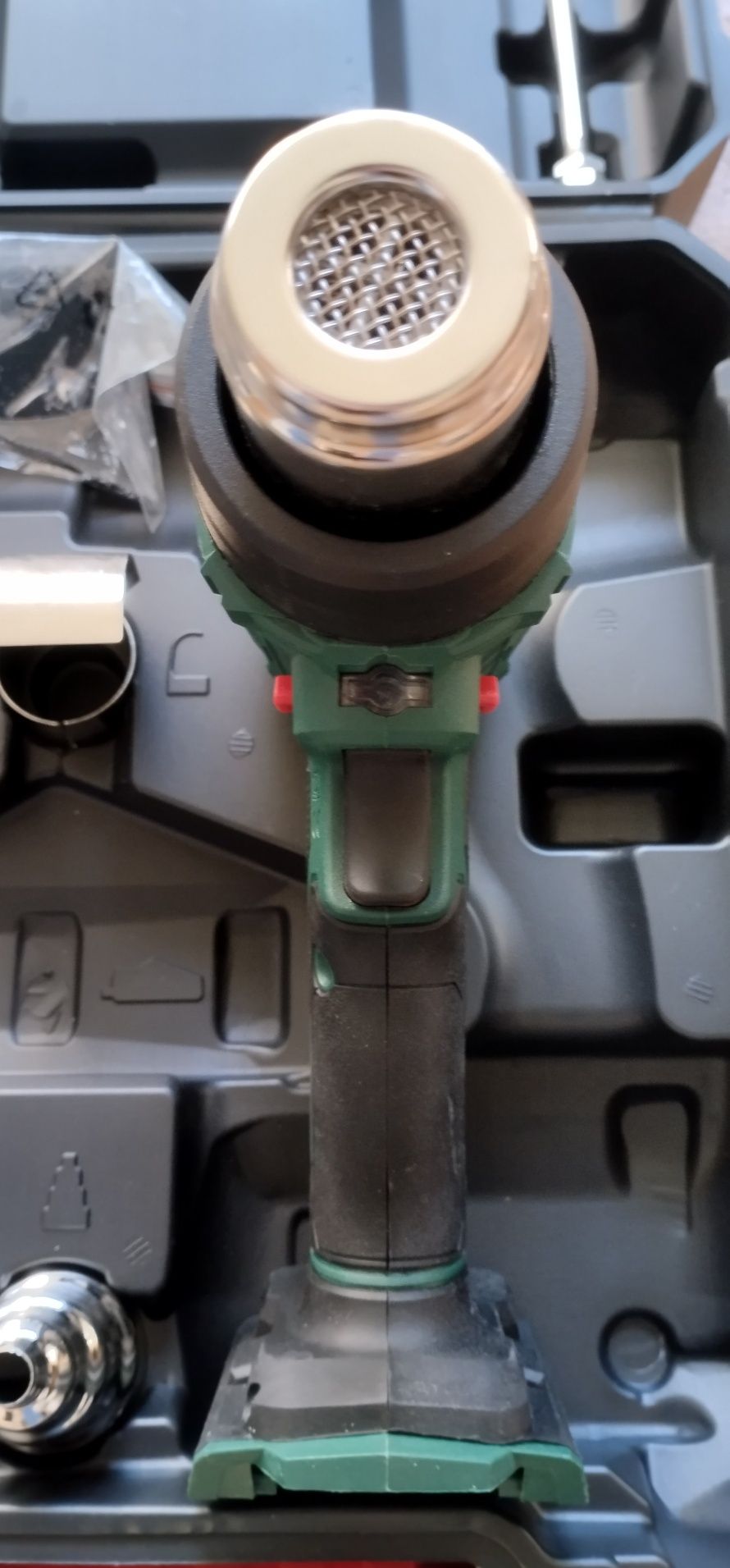 Pistola de ar quente a bateria 20V Parkside