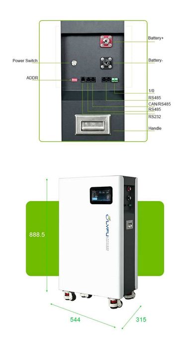 Magazyn Energii Bateria 14,3kWh LVFU LiFePO4 Deye Victron Growat