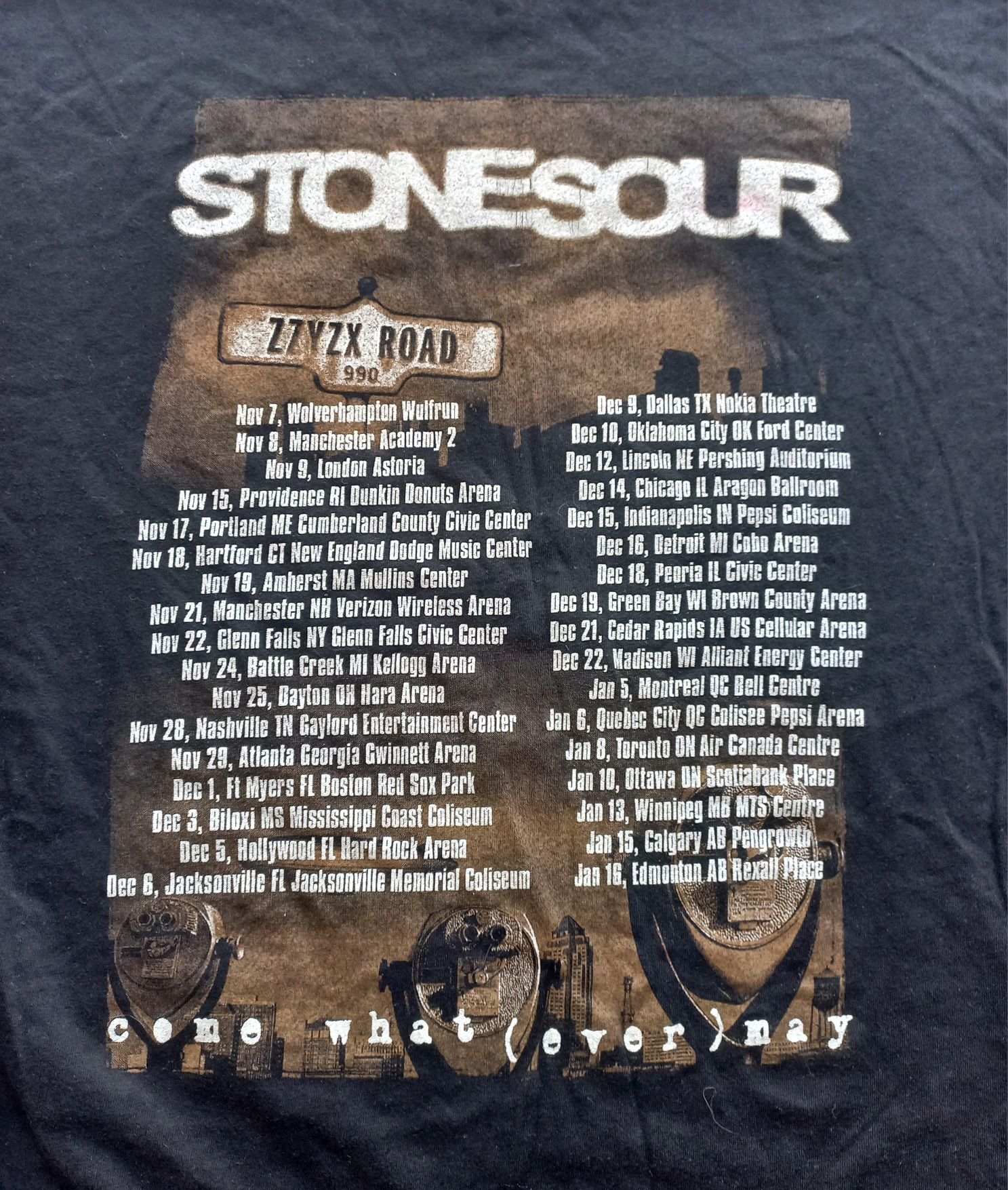 Винтаж Мерч футболка группы Stone Sour M 2006г Slipknot Korn SOAD