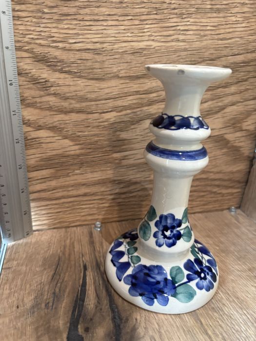 Świecznik - Wocławek - fajans