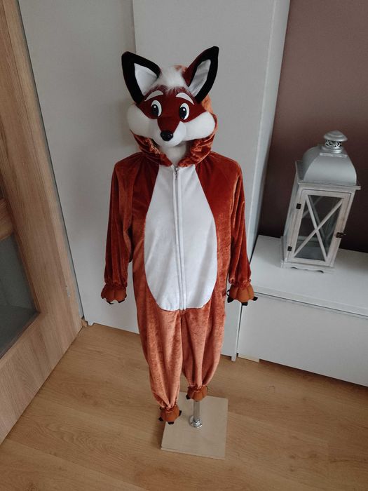 Strój karnawałowy LIS LISA LISEK LISKA przebranie 122/128 (401)