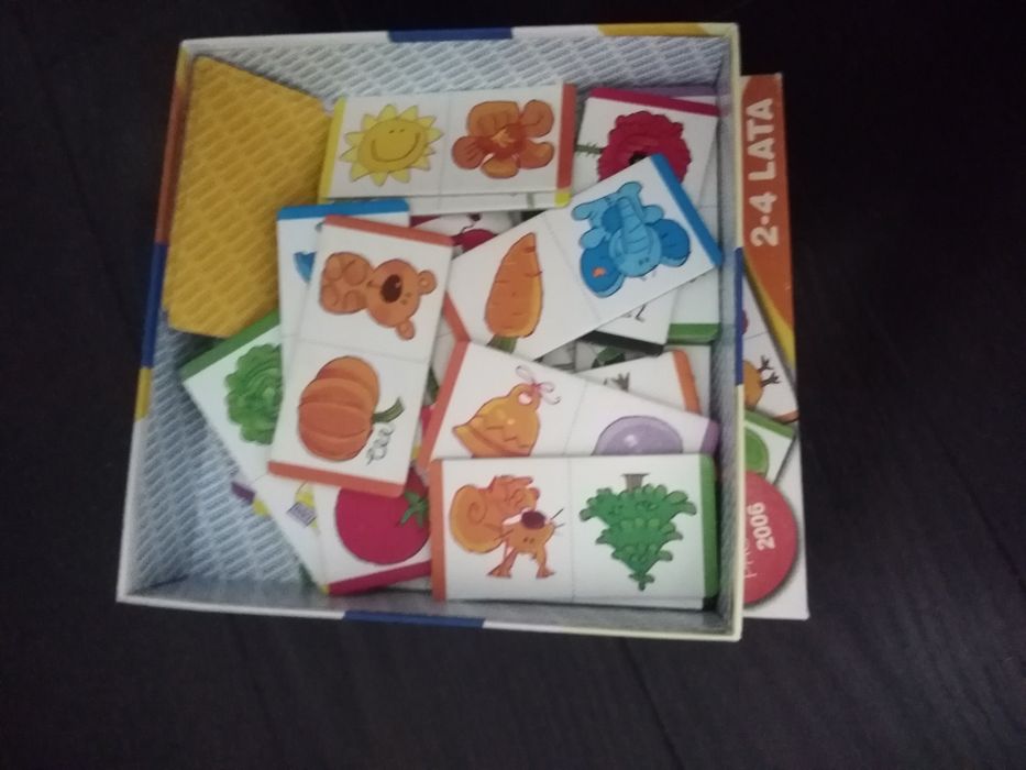 Komplet 3 układanek domino plus gratis