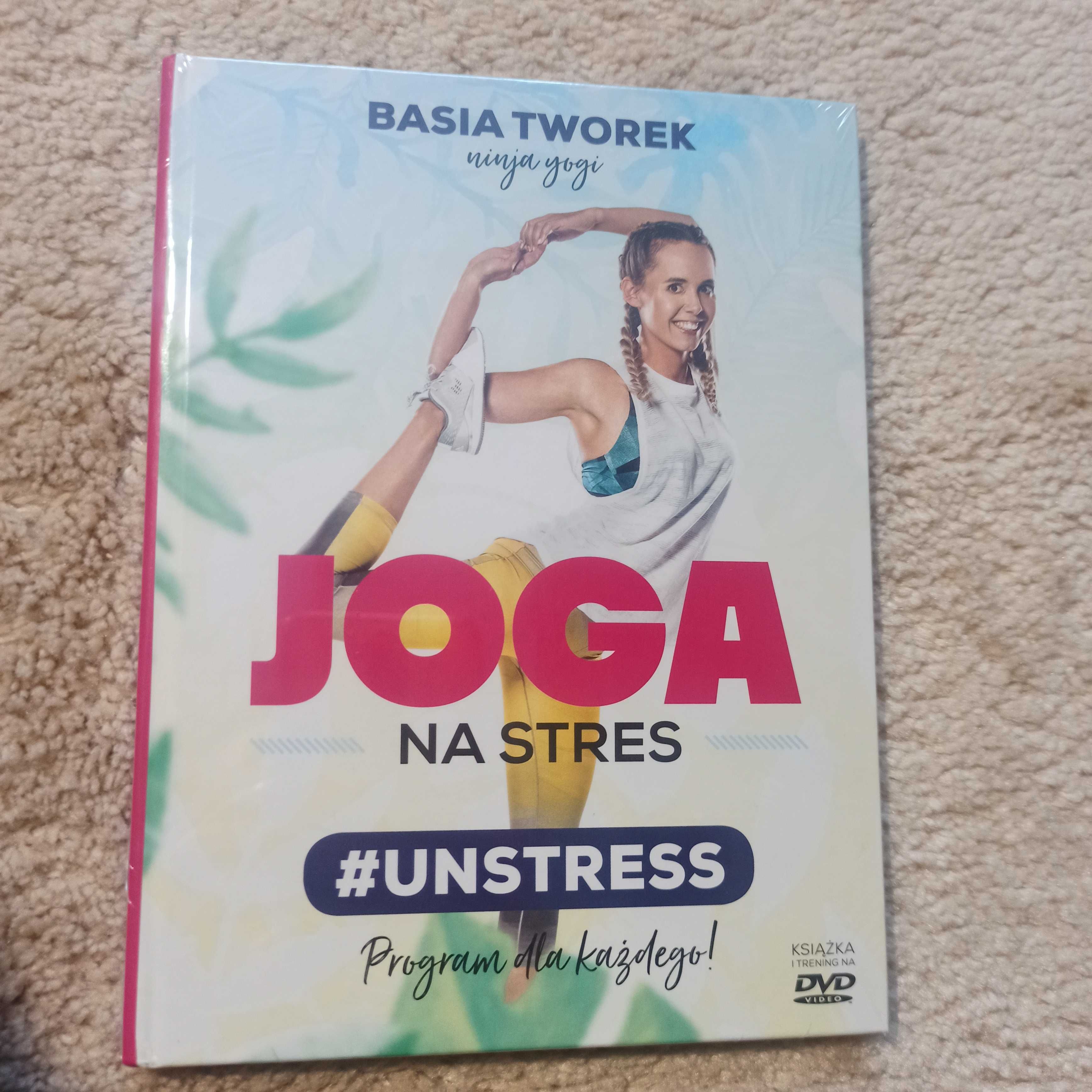 Joga na stres Basia Tworek książka+DVD