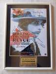 Moldura Rolling Thunder Revue: A Bob Dylan Story com Autógrafos (A4)