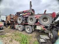 Scania R 730  Samochód do przewozu drewna -uszkodzony