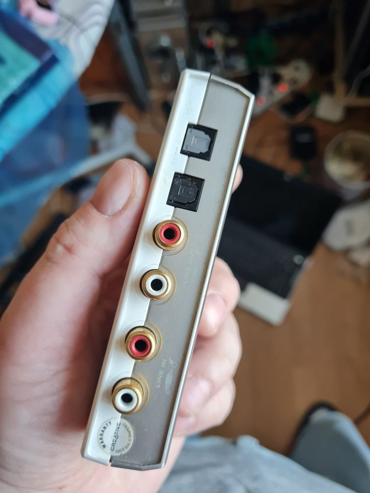 Karta dźwiękowa usb creative sound blaster interface audio usb