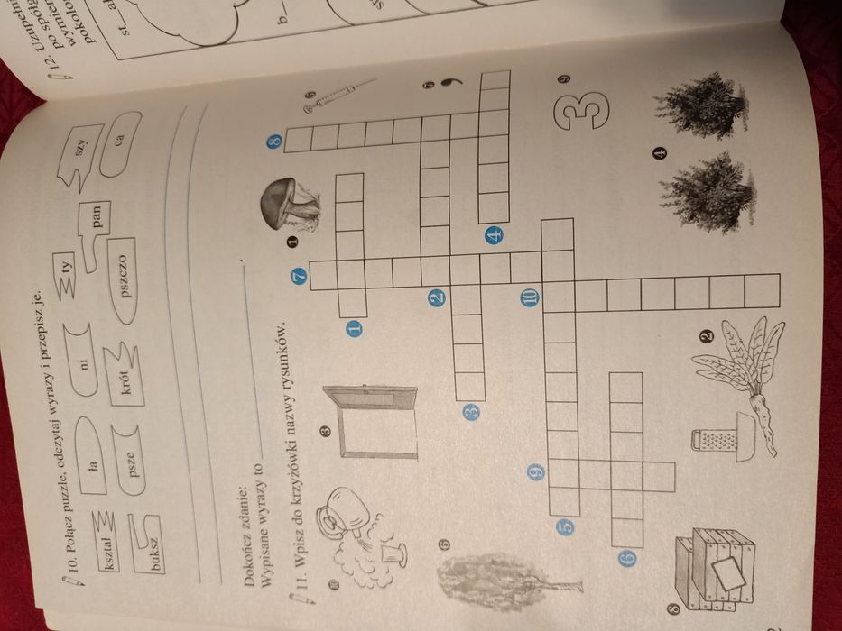 Świat ucznia klasa 2 Ćwiczenia usprawniające czytanie i pisanie