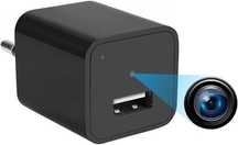 Jiyibidi 1080P mini kamera do monitoringu, niania, ładowarka USB