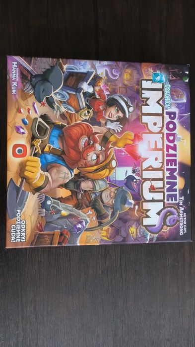 Podziemne Imperium PL Gra planszowa + Bonusowe karty