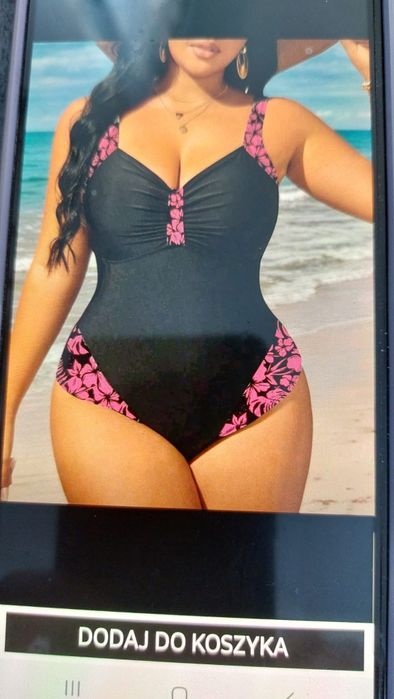 Strój  kąpielowy  jednoczęściowy