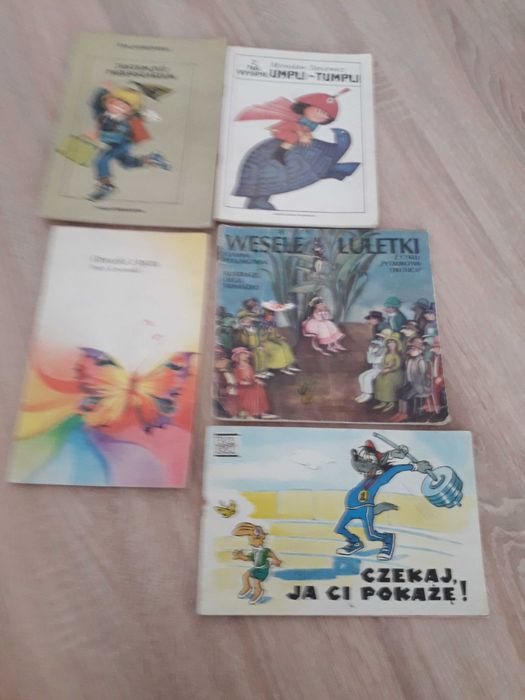 Książeczki dla dzieci z PRL - Wilk i zając i inne