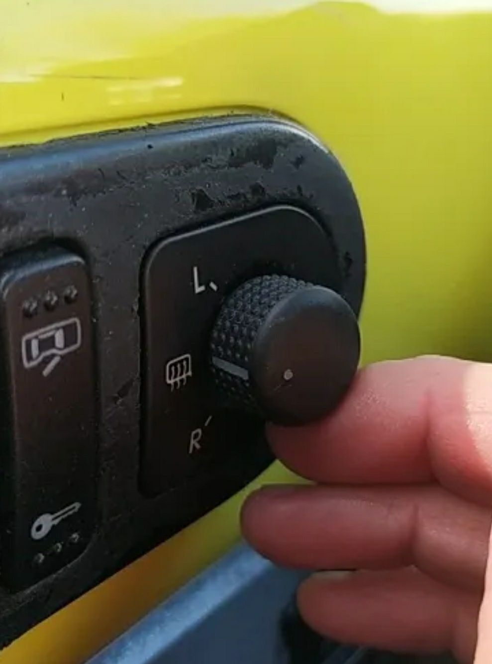 Botão espelhos eléctricos VW Passat B5 Jetta Golf MK4 Beetle