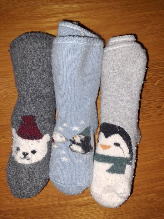 3 Pak skarpetek frotte H&M